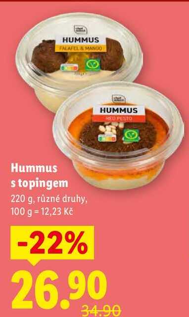 Hummus stopingem, 220 g