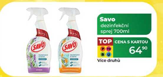 Savo dezinfekční sprej 700ml 
