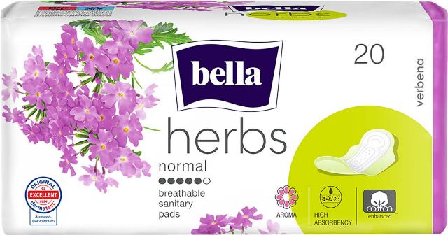 Bella Herbs Dámské vložky Verbena