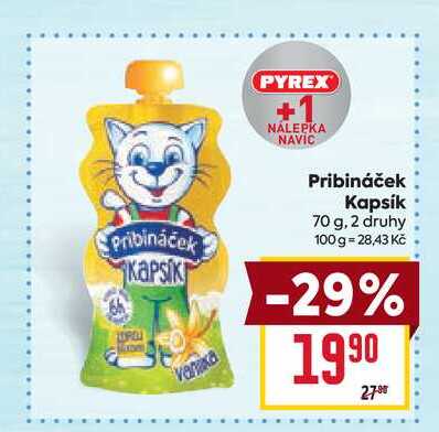 Pribináček Kapsík 70 g