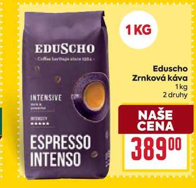 Eduscho Zrnková káva 1kg 