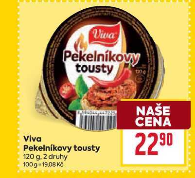 Viva Pekelníkovy tousty 120 g