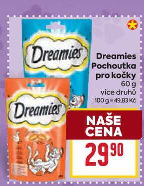 Dreamies Pochoutka pro kočky 60 g 