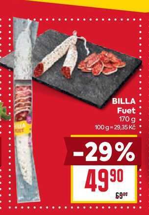 BILLA Fuet 170 g