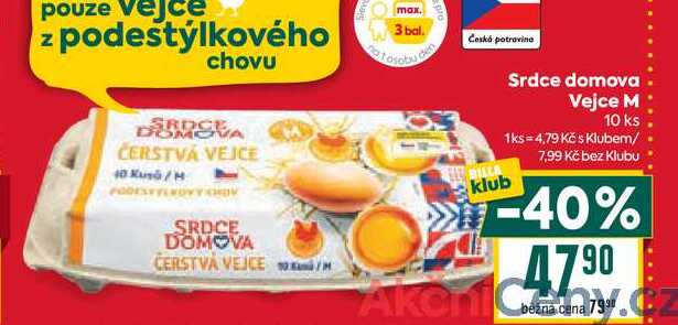 Srdce domova Vejce M 10ks