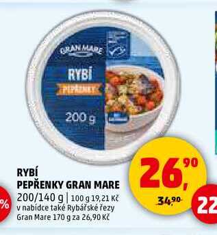 RYBÍ PEPŘENKY GRAN MARE, 200 g