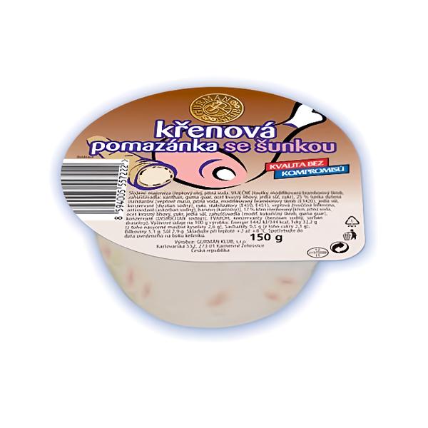 Gurmán Klub Křenová pomazánka se šunkou