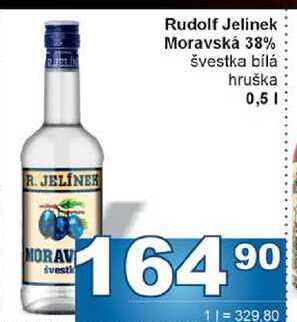 Rudolf Jelinek Moravská 38% 0,5l