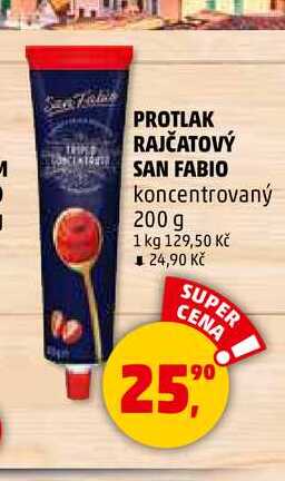 PROTLAK RAJČATOVÝ SAN FABIO, 200 g 