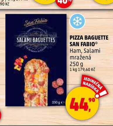 PIZZA BAGUETTE SAN FABIO, 250 g 