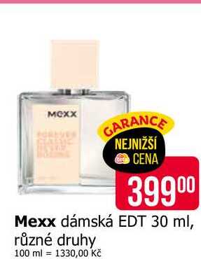 MMexx dámská EDT 30 ml, různé druhy 