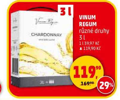 VINUM REGUM, 3 l