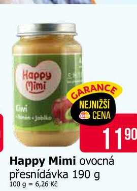 Happy Mimi ovocná přesnídávka 190 g