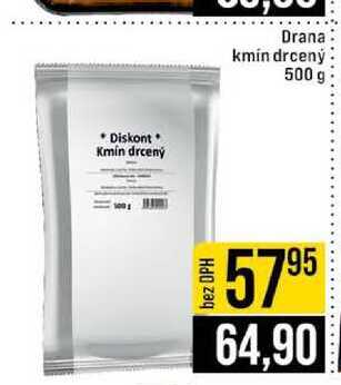 Drana kmin drcený 500 g 