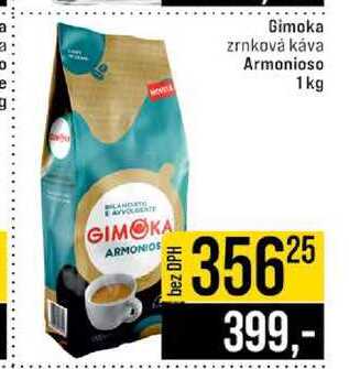 Gimoka zrnková káva Armonioso 1kg 