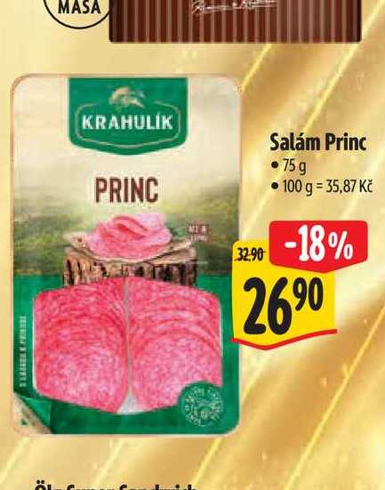 Salám Princ 75 g