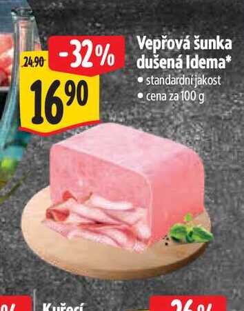  Vepřová šunka dušená idema 100 g