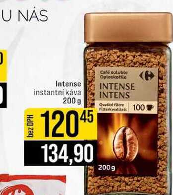 Intense instantní káva 200 g  v akci