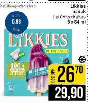 Likkies nanuk borůvky+kokos 5x84 ml 