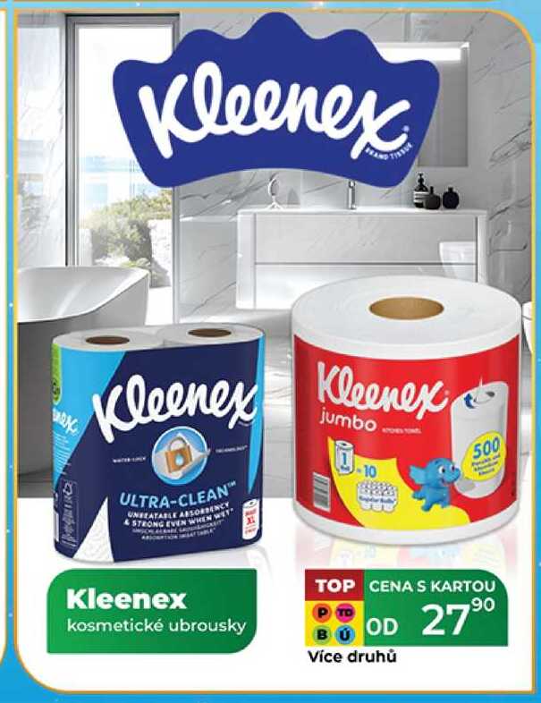 Kleenex kosmetické ubrousky