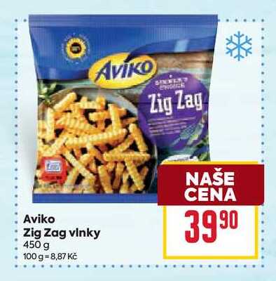 Aviko Zig Zag vinky 450 g