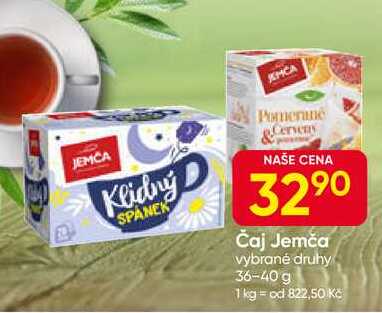 Jemča vybrané druhy 36-40 g