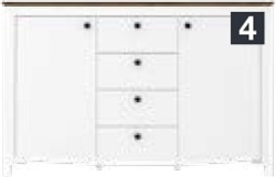 Program BRIONA - 4 Komoda