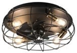 Stropní svítidlo s ventilátorem TRONDHEIM