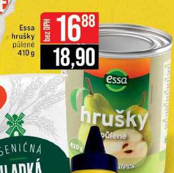 Essa hrušky půlené 410 g 