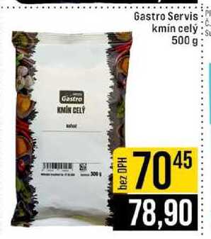 Gastro Servis kmín celý 500 g
