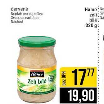 Hame Zelí bílé 320g