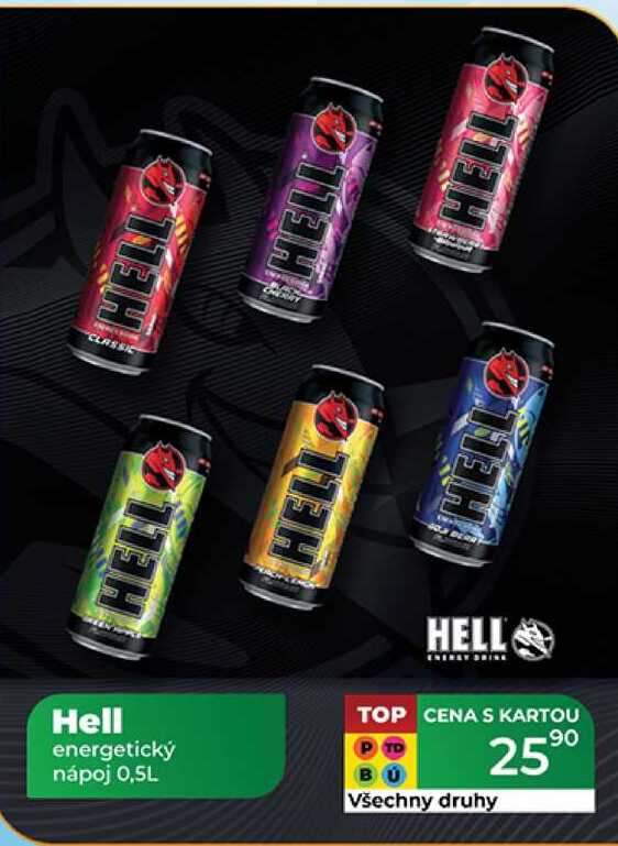 Hell energetický nápoj 0,5L