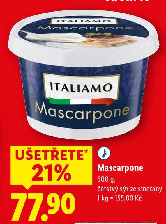 Mascarpone, 500 g 