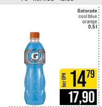 Gatorade cool blue orange 0,5l