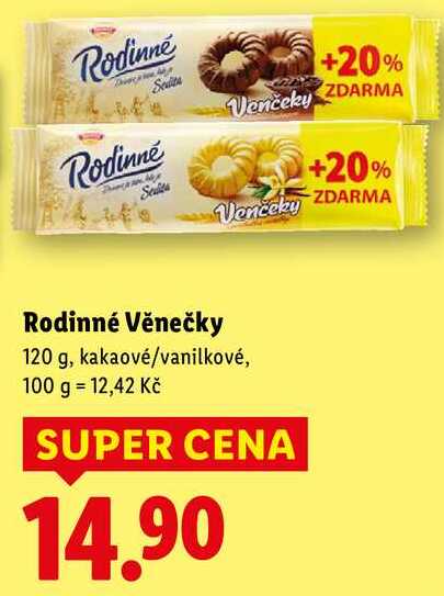 Rodinné Věnečky, 120 g