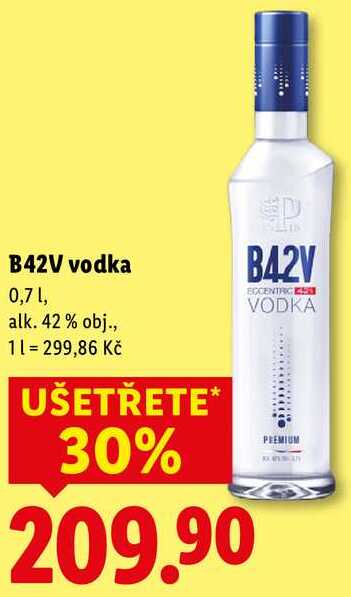 B42V vodka, 0,7 l
