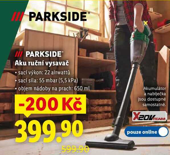 Aku ruční vysavač 