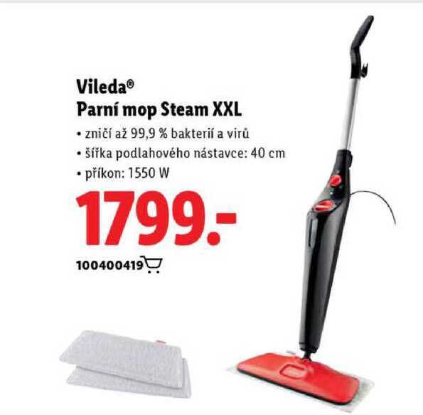 Vileda Parní mop Steam XXL