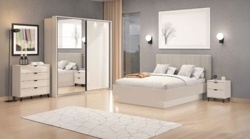 11: Ložnice - skříň s posuvnými dveřmi