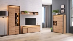 2: Obývací sestava - nástěnná police