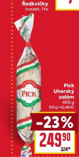 Pick Uherský salám 400 g