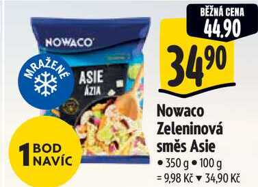 Nowaco Zeleninová směs Asie, 350 g