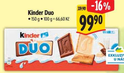 Kinder Duo, 150 g
