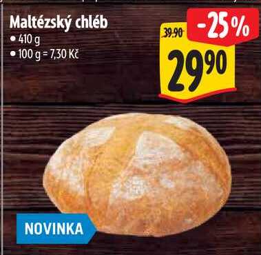 Maltézský chléb, 410 g