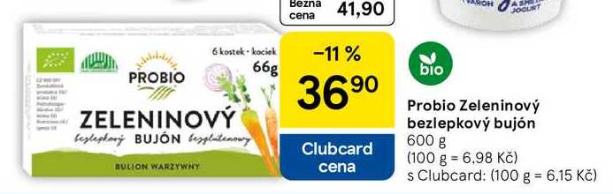 Probio Zeleninový bezlepkový bujón, 600 g  