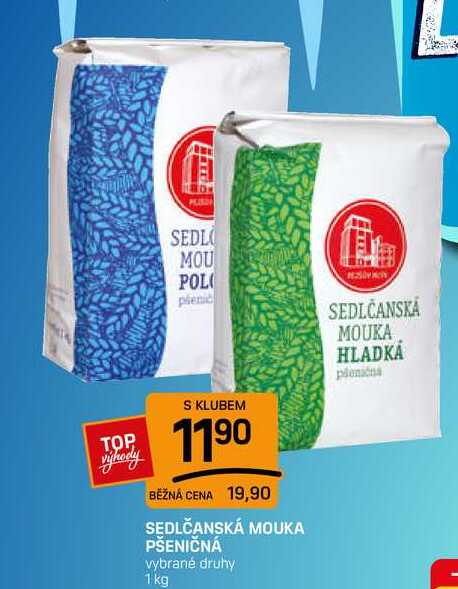 SEDLČANSKÁ MOUKA pšeničná 1kg