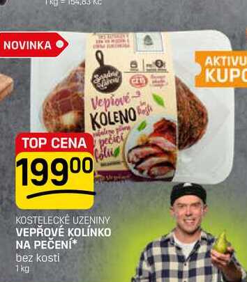 VEPŘOVÉ KOLÍNKO NA PEČENÍ bez kosti 1kg 