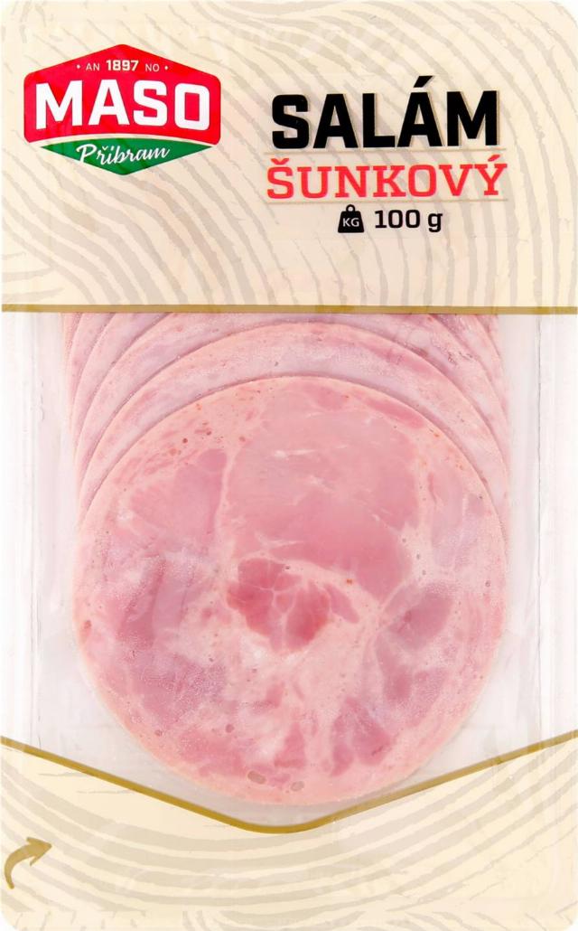 Maso Příbram Šunkový salám