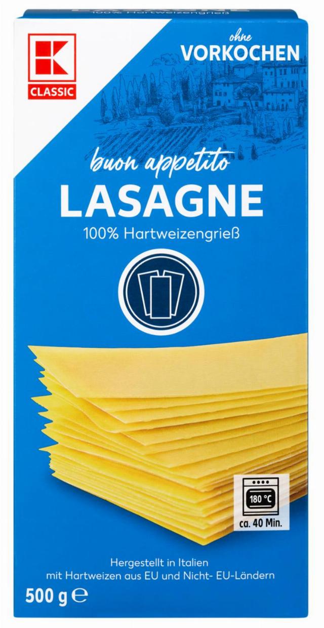 K-Classic Bezvaječné těstoviny