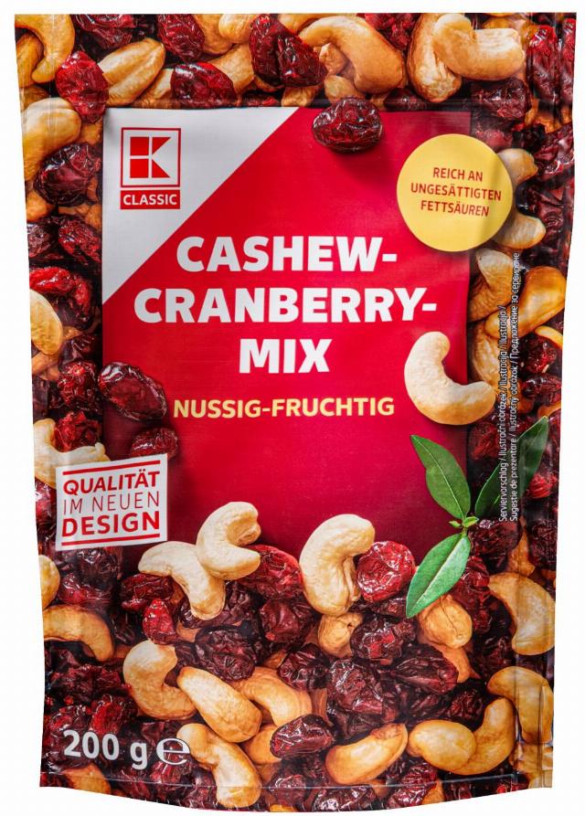 K-Classic Kešu a brusinky